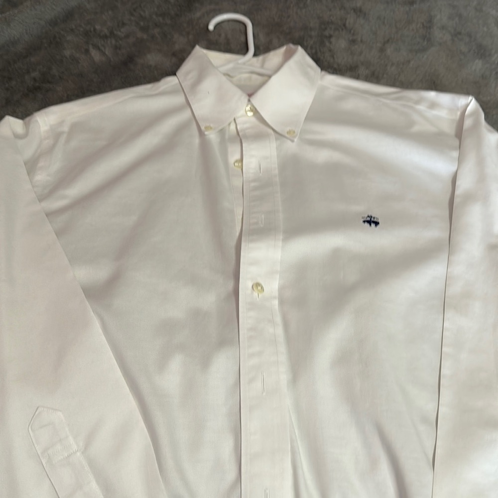 Brooks Brothers long sleeve blue insignia